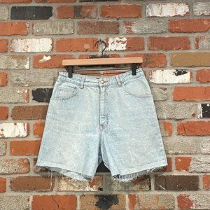 Vintage Gap 90s 00s Denim Shorts Light Wash Cut Offs 11/12